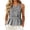 Black, variant on ZVNAΖH Women's Gingham Check Sleeveless Peplum Top, Crew Neck Bow Front Casual Blouse, S-2XL