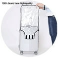 thumbnail image 3 of 18-30inch Clear Suitcase Cover Protector Transparent Travel Luggage Protector PVC Protective Suitcase Cover for Wheeled Suitcase 22inch, 3 of 6