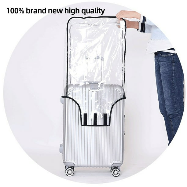 Housse de protection pour valise 28 pouces, housse de protection  transparente pour