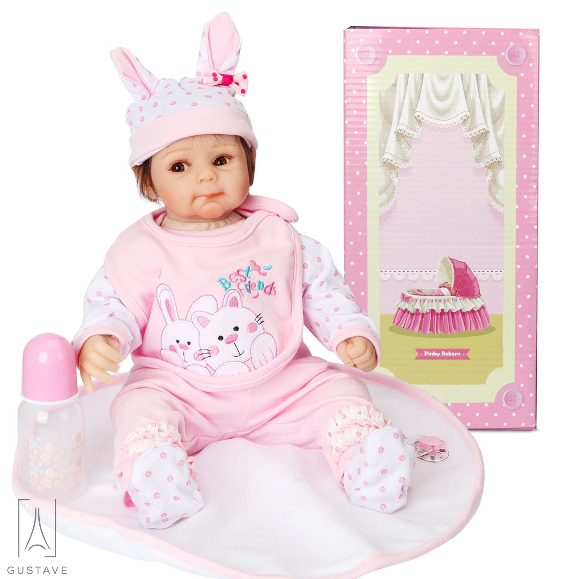 Weighted Reborn Lifelike Baby Dolls (3kg)