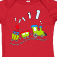 thumbnail image 4 of Inktastic 1st Birthday Party Train Boys or Girls Baby Bodysuit, 4 of 5
