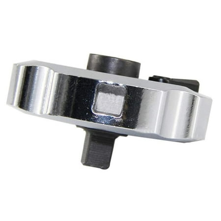 

Carbon Steel 1/4in. Drive Ratchet Handle Thumbwheel Ratchet Wrench w/ Dual Head