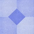 thumbnail image 1 of Ahgly Company Machine Washable Indoor Square Transitional Sky Blue Area Rugs, 4' Square, 1 of 7