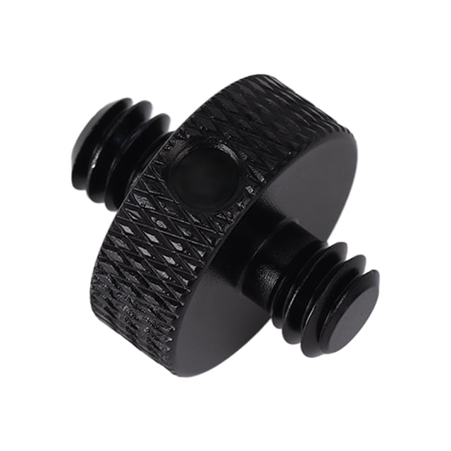 Soporte De Adaptador De Tornillo De Cámara De 1/4 Pulg., Adaptador De Tornillo De Cámara, Orificio Redondo De 3,5 Mm Resistente Para Jaula De Cámara ANGGREK Negro