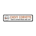 thumbnail image 2 of Chevrolet Corvette Novelty Decor, Metal Wall Sign - 4x18 Inches, 2 of 4