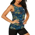 thumbnail image 2 of Logiee Halloween Elements Print Women's Workout Tank Top, Dry Fit Summer Tank Top,Gym Yoga Workout Sports Tee,Sleeveless Athletic Shirts-Medium, 2 of 7