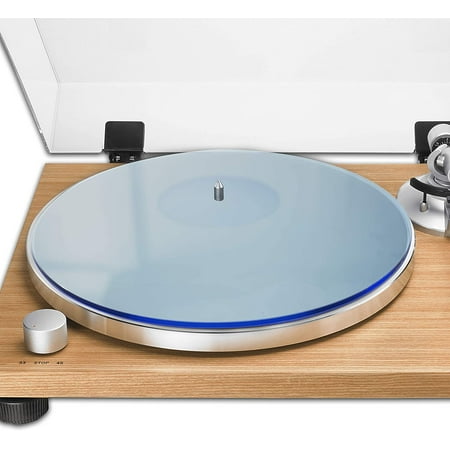 Acrylic Turntable Slipmat Red - Transparent 12" – LP Vinyl Records Anti Static Slipmat - Boost Your Music Quality (Blue)