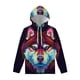 thumbnail image 2 of Sudadera con capucha con estampado 3D de perros y mascotas coloridas para hombres y niños, jersey con gráficos de animales de husky siberiano, ropa de calle, sudaderas casuales, 2 of 5