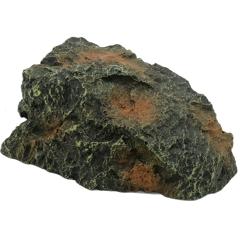 Natural-looking Aquarium Hiding Cave, Suitable for Fish, Reptiles, Shrimp, Durable Resin Structure, Easy To Clean and Decorate