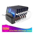 thumbnail image 3 of Chargeur USB Universel Multiport 150W Station de Charge Rapide 5V 2A Support, 3 of 4