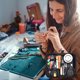 thumbnail image 4 of Irfora Kit de juego de herramientas de hardware portátil de 31 piezas con caja de almacenamiento, alicates hechos a mano, herramientas de fabricación de joyas para manualidades Irfora Alicates, 4 of 5