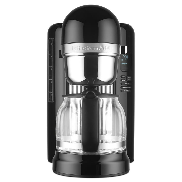 KitchenAid Onyx Black 12-Cup Drip Coffee Maker Machine + Reviews