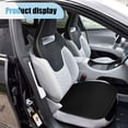 thumbnail image 2 of Fundas de asiento de coche, cojín para asiento de conductor con base de goma antideslizante, súper transpirable, universal, protector de asiento delantero para la mayoría de coches, camiones, SUV o fu, 2 of 6