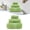Green, variant on 3pcs bamboo towels,Luxury Bamboo Rayon Bath Towel,35% Bamboo Rayon - 65% Cotton | Absorbent Quick-Dry Towels for Bathroom(White)
