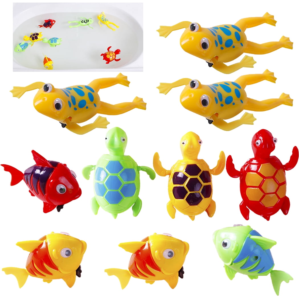 wind up fish bath toy