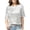 White, variant on Jerdar Women's Sparkle Sequins T-Shirts Casual Short Sleeve Top Shimmer Going Out Rave Top Tee L