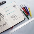 thumbnail image 3 of 2pcs Professional Cork Backing Rulers Engineering Rulers Office Stationery, 3 of 9
