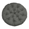 thumbnail image 6 of Classic Accessories Montlake Water-Resistant Papasan Cushion, 50 inch, Light Charcoal, 6 of 8