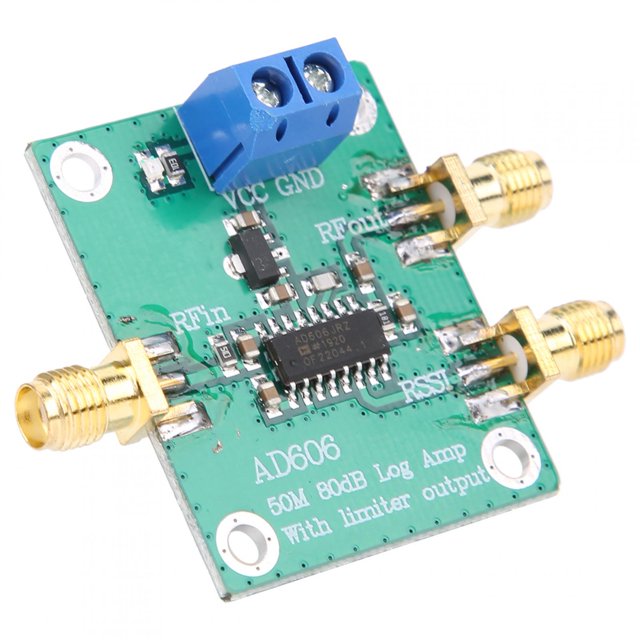 Hilitand LNA, 80dB AD606 Module AD606 Module, Réglable 75 DBm à +5 DBm Stable pour les Produits Électroniques Produits Industriels