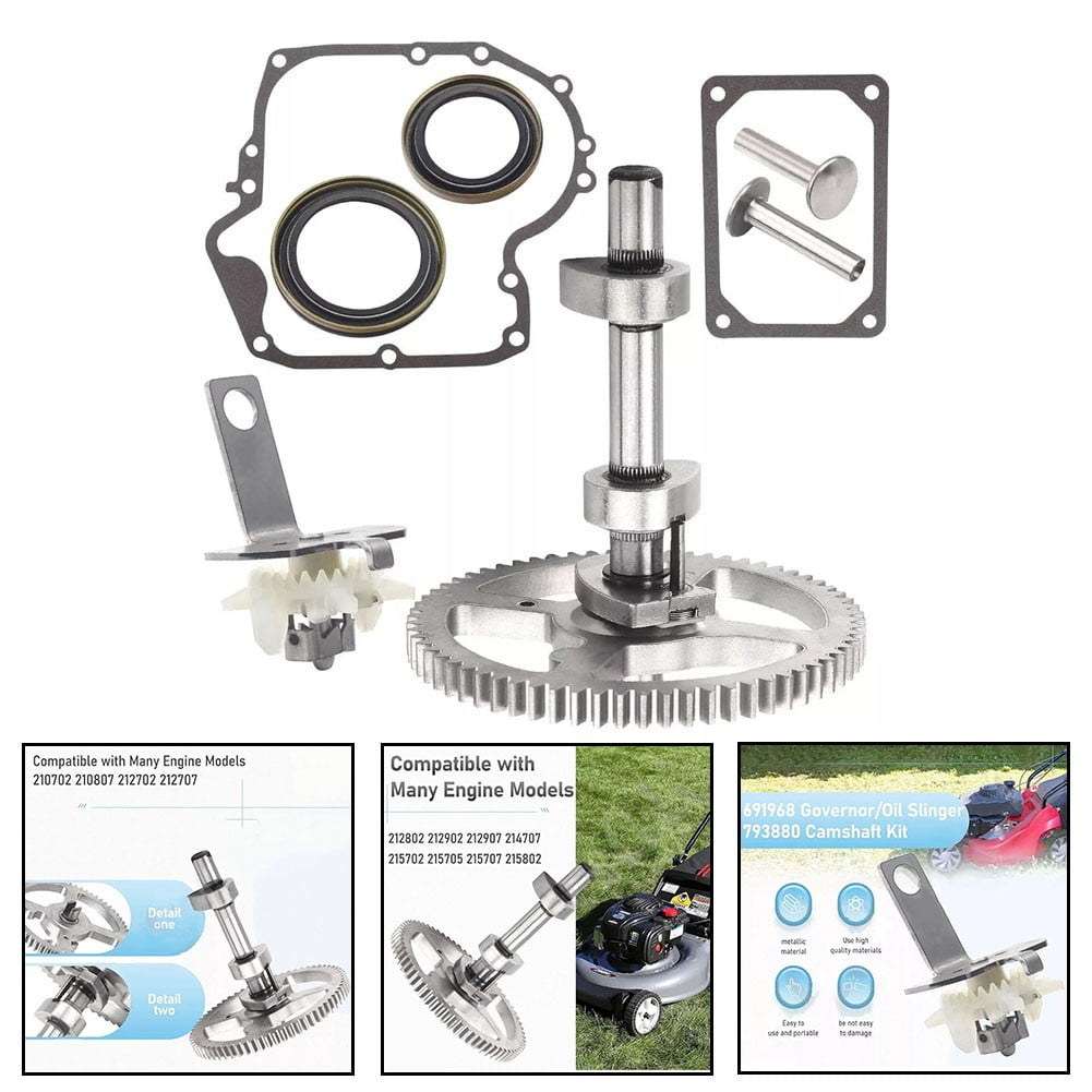 Outlier 84005207 793880 Camshaft Kit - for 4 Cycle Small Engine Cam Kit, Lawn Mower Parts & Accessories