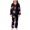 P165 Navy, variant on Tfken Halloween Pajamas Set For Girls Pumpkin Graphic Sleepwear Long Sleeve Shirts With Pants Set Homewear Loungewear Fall Nightwear Casual Kids Comfy Clothes Size 4-5 Years