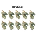 thumbnail image 4 of Guardurnaity 10 piezas de patrones de transferencia de calor para planchar camisetas pegatinas decorativas hojas adultos niños DIY manualidades diseños de Tatuajes temporales Typ 3 Guardurnaity CE011585-03, 4 of 6