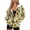 Butterfly Sunflower, variant on FOR U DESIGNS Daisy Lemon Hooded Zip Up Sweatshirt Women Cardigan Jacket for Women Size XS Lightweight Oversized Hoodie Sweatshirt Zipper Front Women Long Sleeve Hoodies