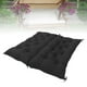 thumbnail image 4 of Cojín para silla colgante, cómodo y extraíble, para patio y jardín Negro, 4 of 7