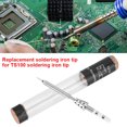 thumbnail image 4 of Soldering Iron Tip, Professional Pen Type Durable Stainless Steel Mini Soldering Iron Tip, For TS100 Soldering Iron Replacement, 4 of 8