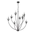 thumbnail image 5 of 12708-MB Millennium Lighting Primrose - 8 Light Chandelier-37 Inch Tall and 40.5 Inch Wide-Matte Black Finish, 5 of 6