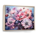 thumbnail image 2 of Designart "pasture Anemone Enchantment I" Floral Floater Framed Canvas Art Print, 2 of 7