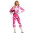 thumbnail image 3 of Authentic Women's Power Rangers Pink Ranger Costume, 3 of 14