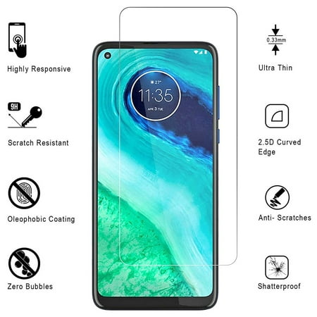 For Motorola Moto G Fast / G8 Tempered Glass Screen Protector