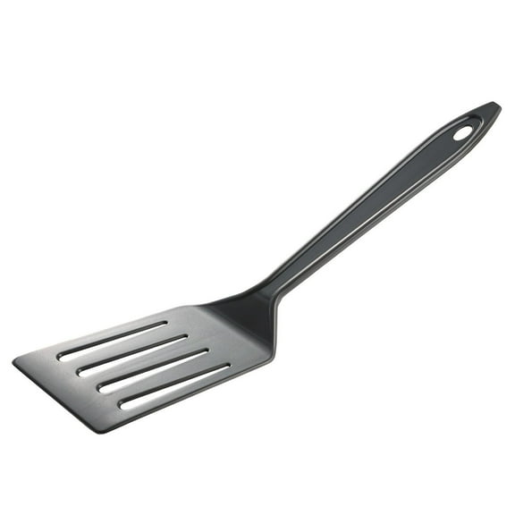 Hutzler LOPOL Reinforced Nylon Slotted Spatula Turner - Gray