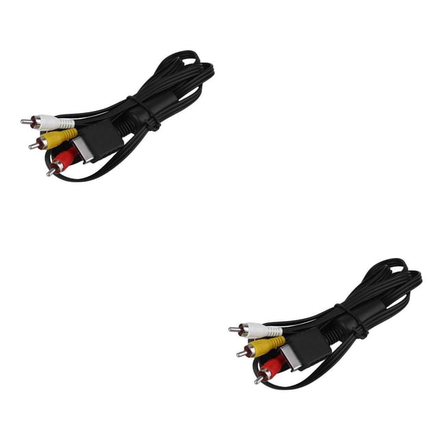 Cable de audio y video Seitruly para PS3 PS2 PS1 1.8 m negro
