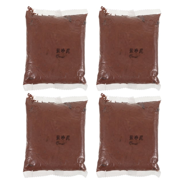 Miangastore Clay Modelling Kit Zisha Clay Creative Effect 4 Bags 3.54X2.95X0.86In
