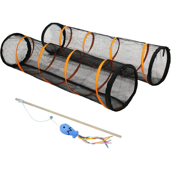 Jinsinto Cat tents inside and outside cat shelters cat play pens x large portable cat tunnels cat play tents for cats rabbits and small animals...