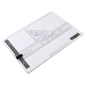 Milageto Drawing Board Drafting Table A3 Adjustable Angle Architectural Technical Graphic