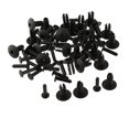 thumbnail image 2 of 30pcs Parachoques Y Guardabarros Clips Tipo Empuje - Remaches De Plástico De Nylon Abrazadera - la adaptaciónción A BMW E30 E36 E46 E39 Cuerpo B32 Yotijar Empuje tipo clips, 2 of 6