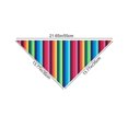 thumbnail image 3 of Pet Neck Scarf, Colorful Dog Bandana, Triangle Cat Scarf, Soft Polyester Pet Accessory, Adjustable Walking Outfit For Small Medium Cats Dogs, 3 of 8