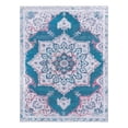 thumbnail image 3 of Unique Loom Renaissance Collection Area Rug - Roma (9' 2" x 12' Rectangle Teal Green/Green), 3 of 7