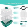 thumbnail image 3 of Kit de Germinación de Plantas JINMJMXG con Domo de Humedad, 3 of 5