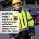 thumbnail image 3 of Chaqueta bomber de seguridad Pioneer Hi Vis impermeable con calefacción para hombre, 3 of 9