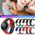 thumbnail image 3 of Cinta De Repuesto De Silicona Universal De 22 Mm Para Tabletas Deportivas Masculinas Con Samsung, Huawei, Amazfit, Xiaomi, Jiaming, Fossil, Ticwatch Cinta De Repuesto Para Reloj Inteligente Eigraketly EL017379-09, 3 of 5