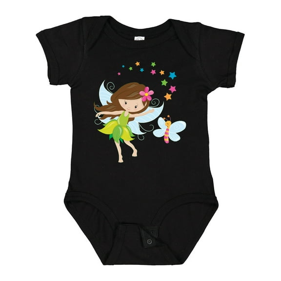Inktastic Fairy Sparkles Girls Baby Bodysuit