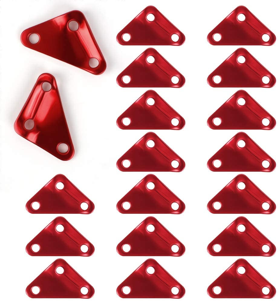 Rope Tensioners, Aluminum Triangle Cord Adjusters, Tent Rope Tensioners