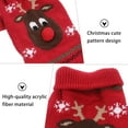 thumbnail image 5 of LEORX Leorx Red Pet Sweater for Dogs - Holiday Themed Warm and Stylish, 5 of 8
