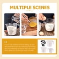 thumbnail image 5 of 20 Pcs Graduated Measuring Cup Measure Spoons Plastic Cups Tools Flour, 5 of 6