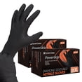 thumbnail image 1 of Guantes Jointown de nitrilo negro, 10 mil, alta resistencia, talla XL, 200 piezas, 1 of 6