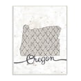 thumbnail image 2 of Stupell Industries Oregon Patterned Grey US State Design Wall Plaque by Ziwei Li, 2 of 5